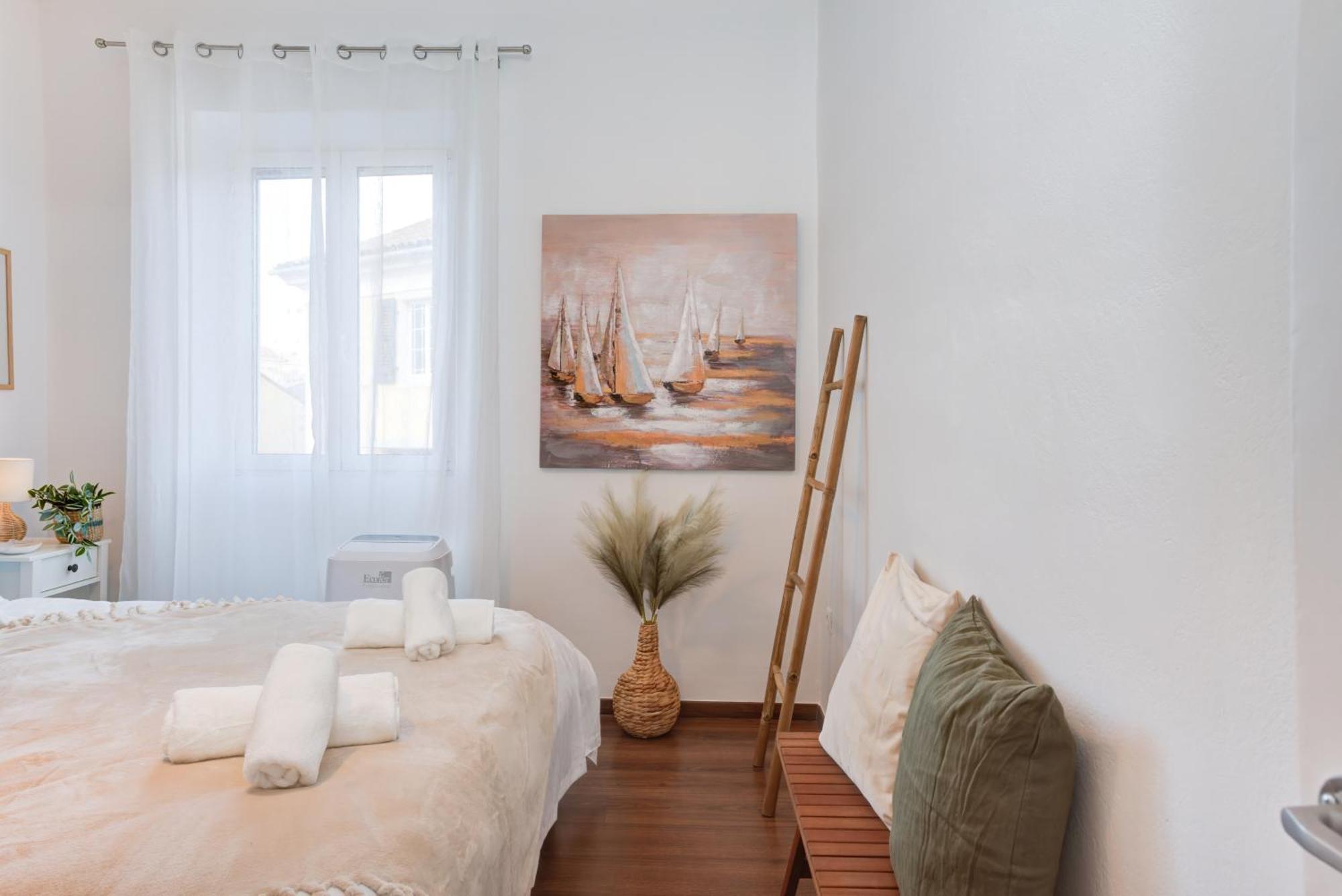 Semeli Old Town Corfu Retreat With Amazing Views Leilighet Eksteriør bilde