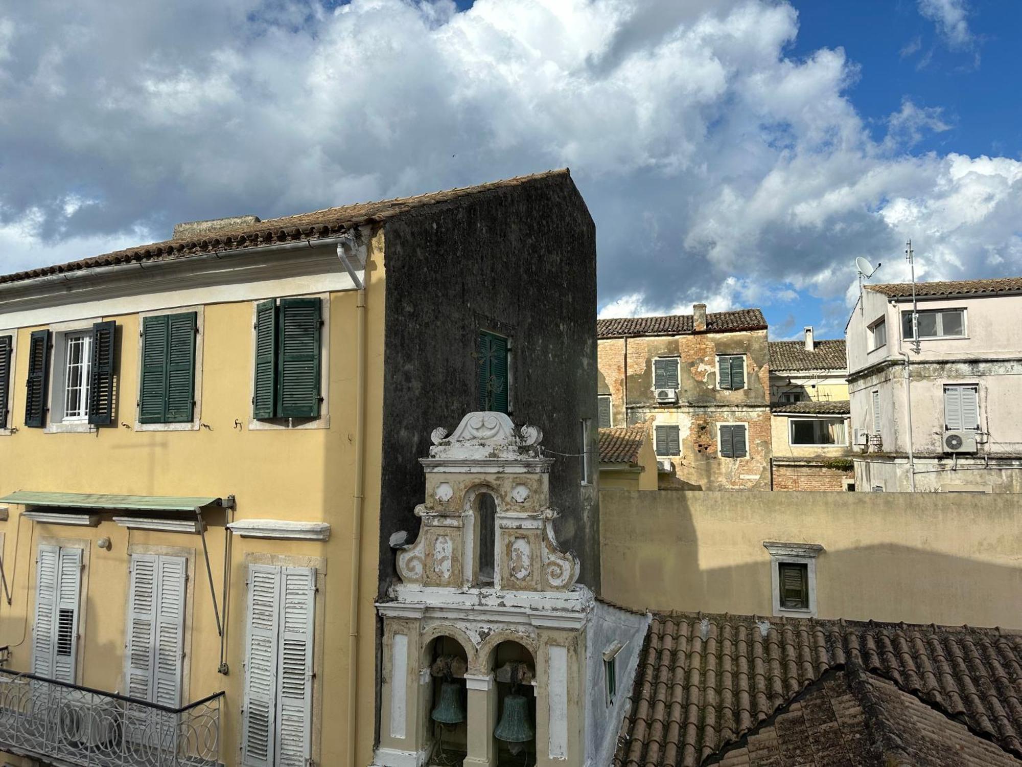 Semeli Old Town Corfu Retreat With Amazing Views Leilighet Eksteriør bilde