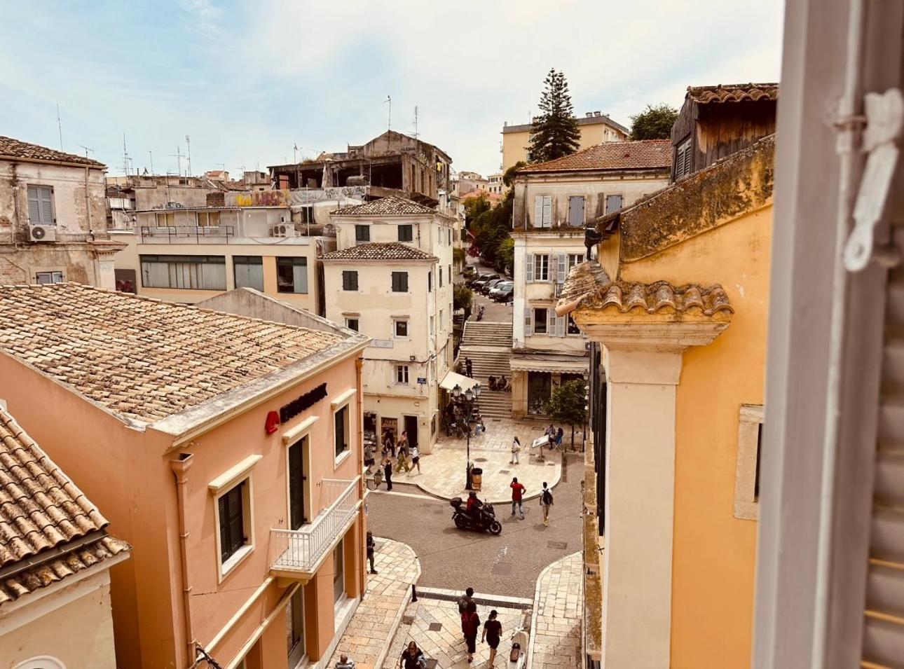 Semeli Old Town Corfu Retreat With Amazing Views Leilighet Eksteriør bilde
